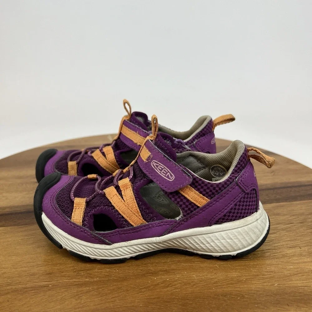 Little Kids Girls Keen Motozoa Purple Mesh Athletic Hiking‎ Water Shoes Size 11